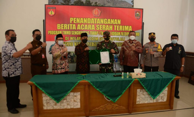 Pembukaan Acara TMMD Sengkuyung Tahap I